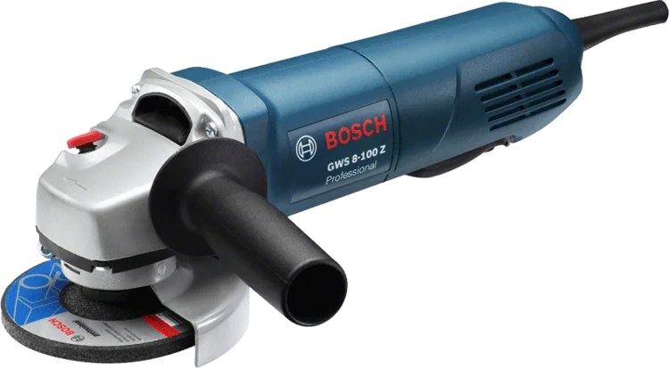 Angle grinders with a wide range of attachments for versatility-Bosch Angle Grinder, 800W 100 mm GWS8-100 Z Professional