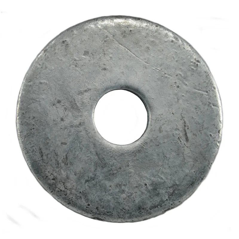 Zinc-plated washers for anti-corrosion properties-3/4" ID x 3" OD Hot Dip Galvanized Steel Dock Washers (10 pcs.)