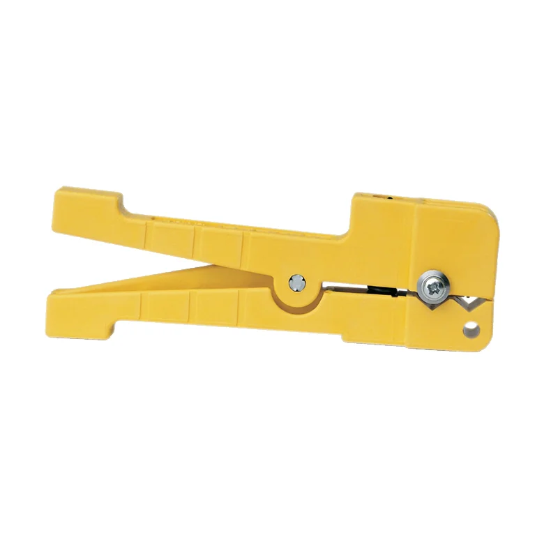 Angle grinders for heavy-duty tasks in industrial settings-Professional wire cutters for cutting through tough wire insulation-Ideal 45-402 Ringer Shielded Cable Stripper, Kynar