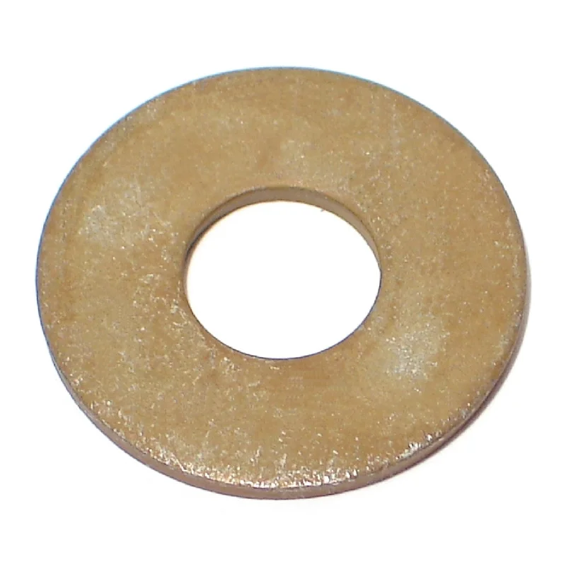 Bronze washers for high-temperature applications-7/16" x 1-1/4" x .098" Zinc Plated Grade 8 Steel Thick Washers (8 pcs.)