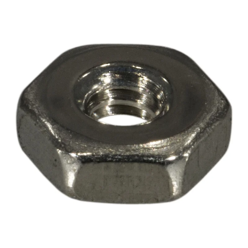 Custom-shaped nuts for specific fastening tasks-#6-32 18-8 Stainless Steel Coarse Thread Hex Nuts