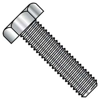 Flat head bolts for smooth finishes-JFAST 3164BHT188 - 5/16-18X4  Hex Tap Bolt Fully Threaded 18 8 Stainless Steel, Case Quantity: 
50