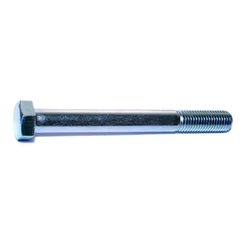 Bolts for attaching plumbing pipes to structures-3/4"-10 x 7" Zinc Plated Grade 2 / A307 Steel Coarse Thread Hex Bolts