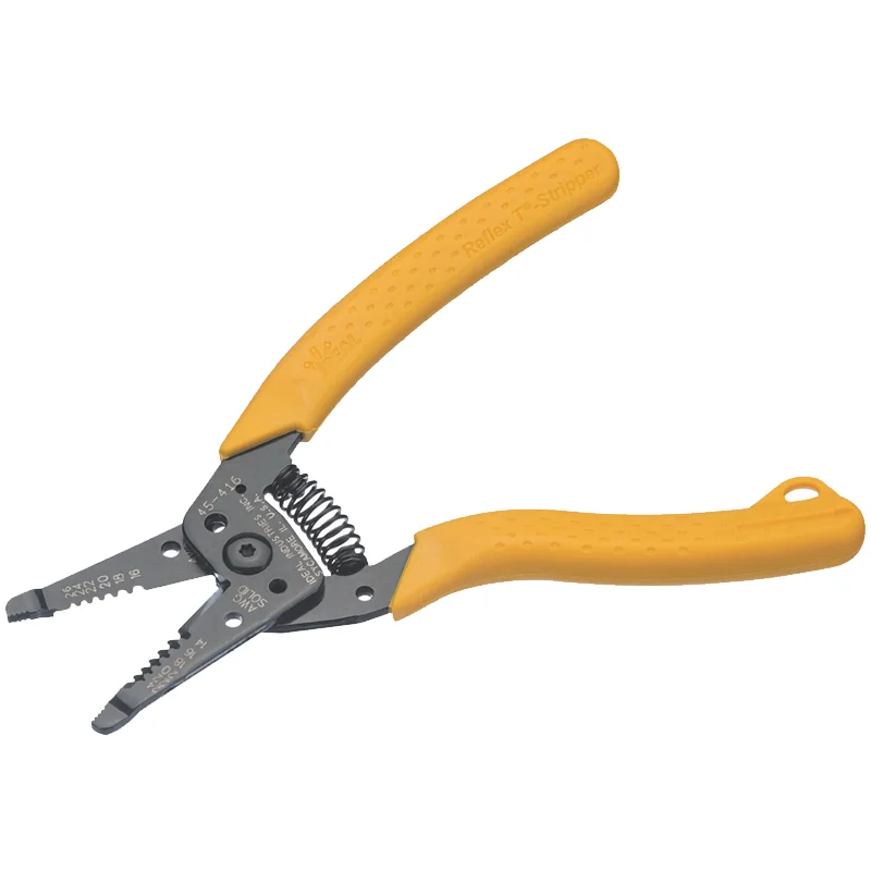 Angle grinders with built-in dust control for cleaner cutting and grinding-High-quality wire cutters for fast and clean cuts-Ideal 45-416 Reflex Premium T-6 Wire Stripper