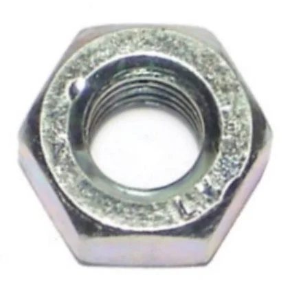 Self-locking nuts for electronic assembly-1/4"-28 Plain Steel Fine Thread Left Hand Hex Nuts