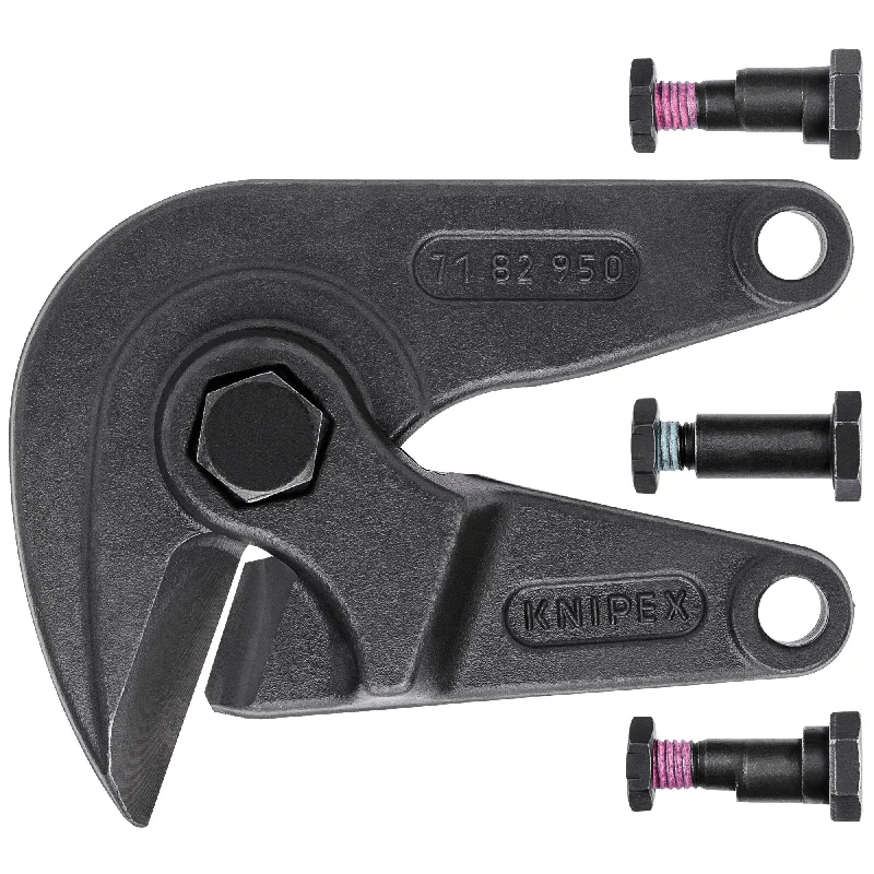 Pliers for auto repair with high clamping force-Knipex 71 89 950 5" Replacement Cutting Head for 71 82 950