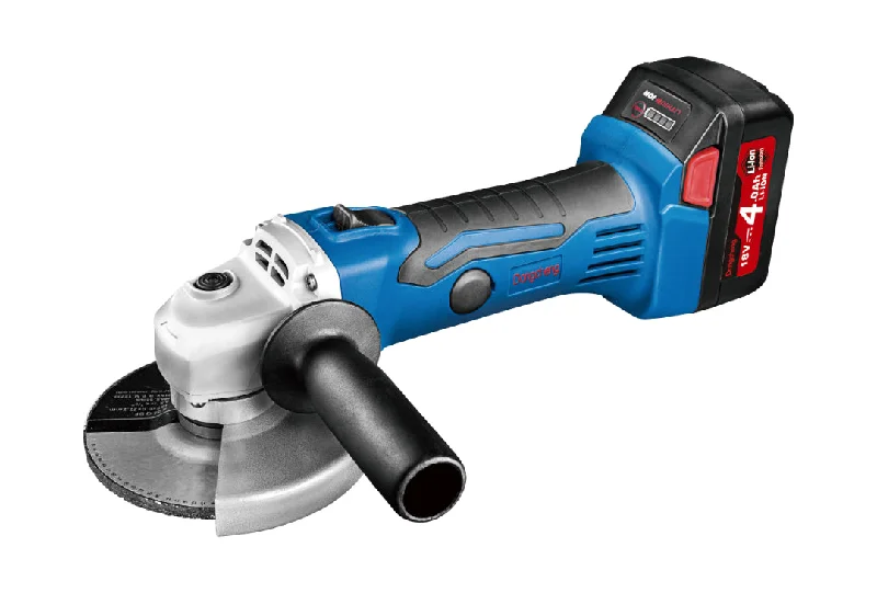 Heavy-duty angle grinders for metalworking-DONGCHENG CORDLESS ANGLE GRINDER, 5"18V