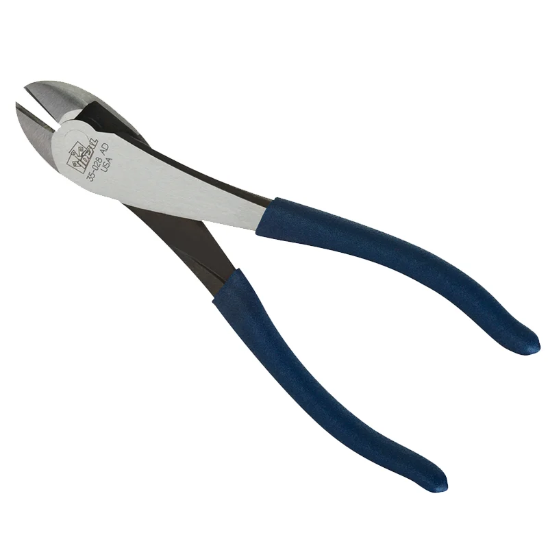 Small head pliers for accessing tight spaces-Ideal 30-028 8" Diagonal-Cutting Plier - Dipped Grip