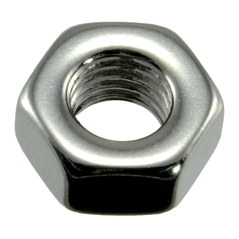 Wing nuts for easy hand-tightening-1/4"-28 Polished 18-8 Stainless Steel Grade 5 Fine Thread Hex Nuts