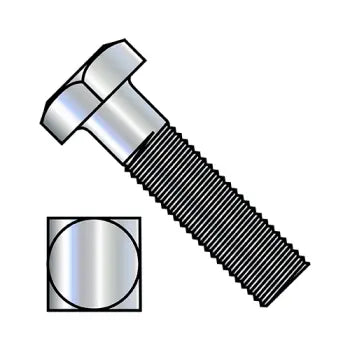 High-strength bolts for wind turbine assembly-JFAST 3124BQT - 5/16-18X1 1/2  Square Head Battery Bolt Fully Threaded Zinc, Case Quantity: 
1,000