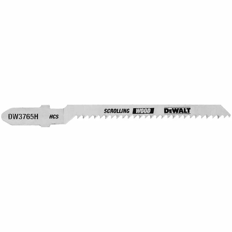 Multi-purpose saw blades for workshop tools-DeWalt DW3765H 3" 12 TPI T-Shank Trim Coping Jig Saw Blade