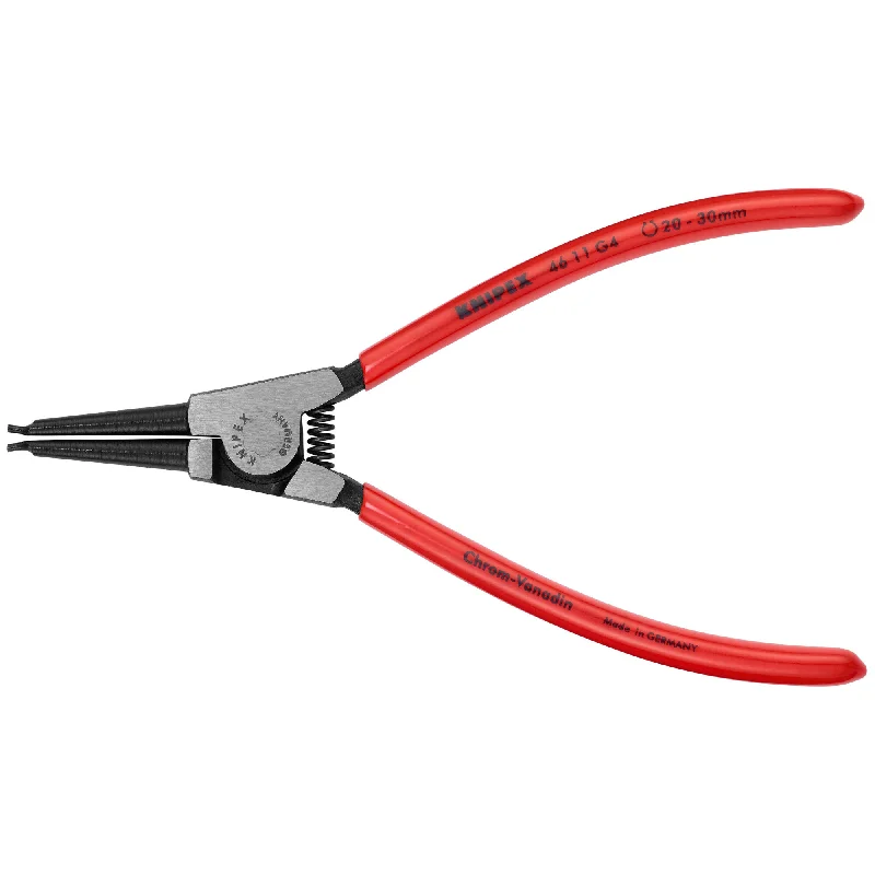 Pliers for crimping, cutting, and bending wires-Knipex 46 11 G4 7 1/4" Circlip Pliers for Grip Rings