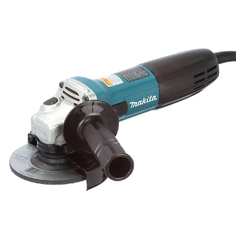 Angle grinders for heavy-duty tasks in industrial settings-Makita 4-1/2" Small Angle Grinder - 6 Amps 11,000 rpm - 120 V - GA4530 - 2292662