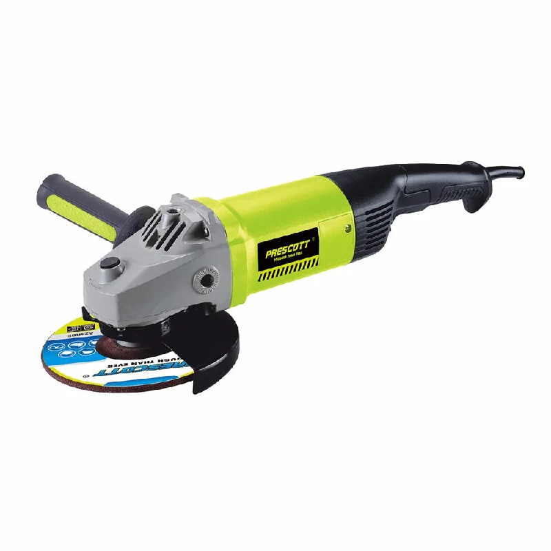 Angle grinders with a wide range of attachments for versatility-Prescott 180mm Angle Grinder 2400W PT0318001