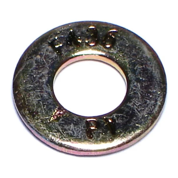 Washers for use in HVAC systems-1/4" x 9/32" x 5/8" Zinc Plated Grade 8 Steel SAE Flat Washers