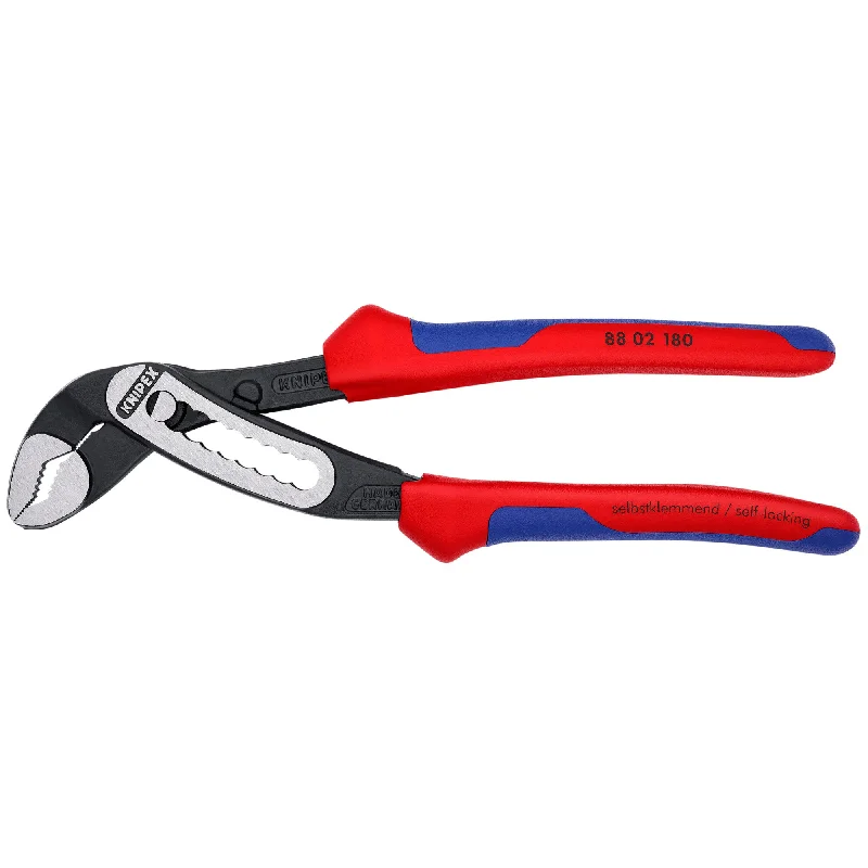 Non-slip pliers for secure grip during heavy tasks-Knipex 88 02 180 7 1/4" Alligator® Water Pump Pliers