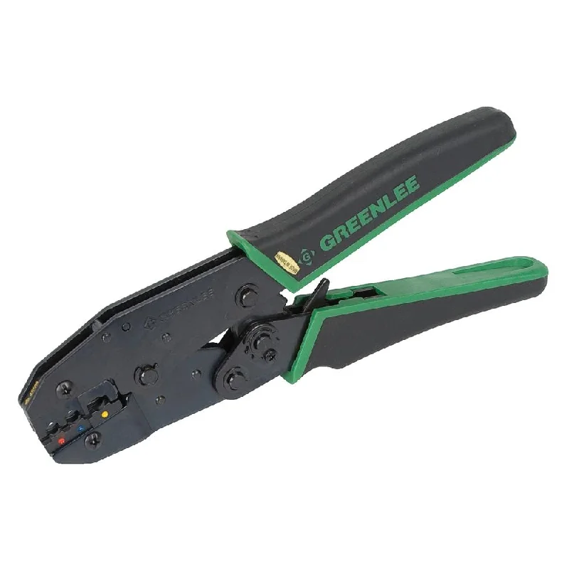 Compact pliers for electronic and microelectronic work-Greenlee 45500G Kwik Cycle Insulated Term Crimper