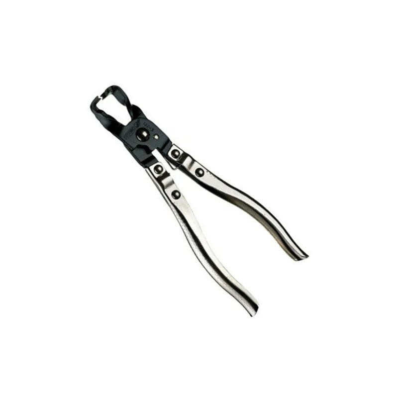 Pliers with spring-loaded action for ease of use-GEDORE 132-3 Hose Clamp Pliers for Spring-Band-Clamps 195 mm