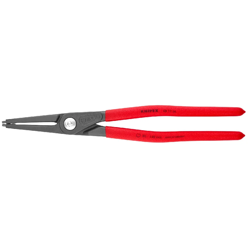 Needle nose pliers for delicate tasks-Knipex 48 11 J4 12 3/4" Internal Precision Snap Ring Pliers