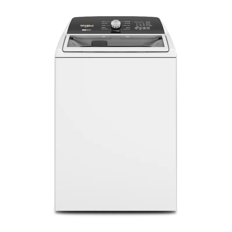 Washers for structural steel connections-Whirlpool White Top Load Washer with Removable Agitator (5.4 Cu Ft) - WTW5057LW