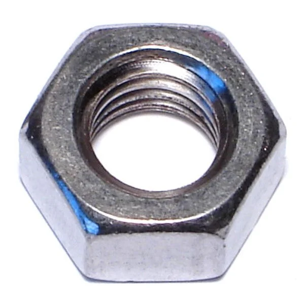 Double nuts for secure fastening in high-stress environments-7/16"-14 18-8 Stainless Steel Coarse Thread Hex Nuts