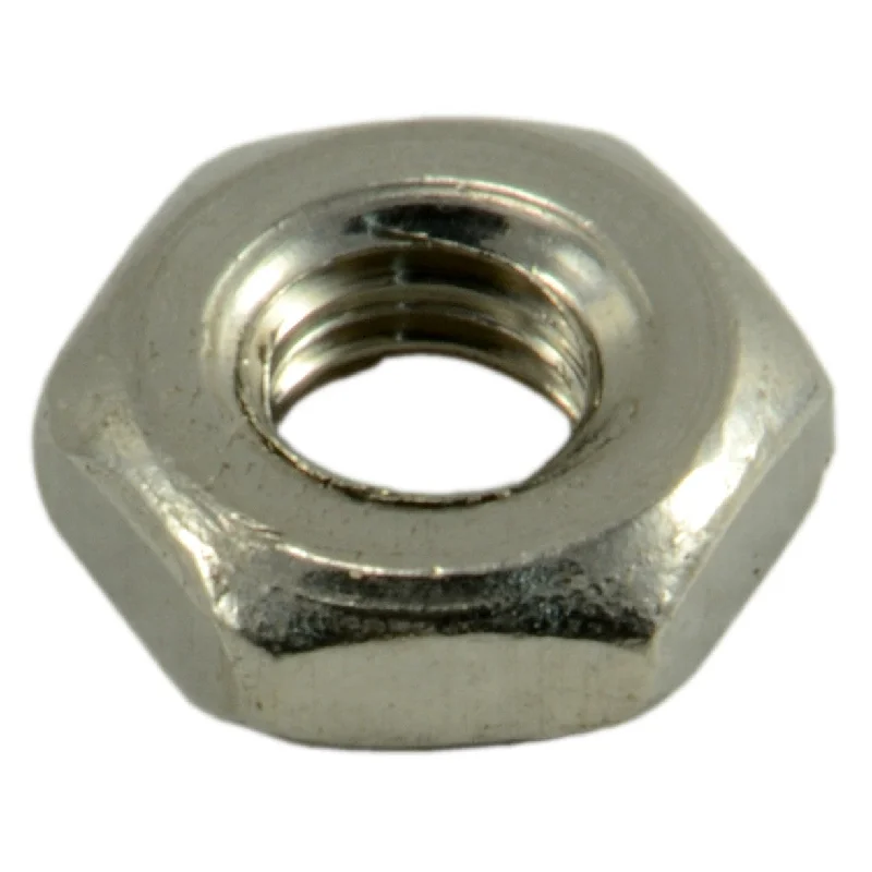 Coupling nuts for joining long threaded rods-#3-48 18-8 Stainless Steel Coarse Thread Hex Nuts