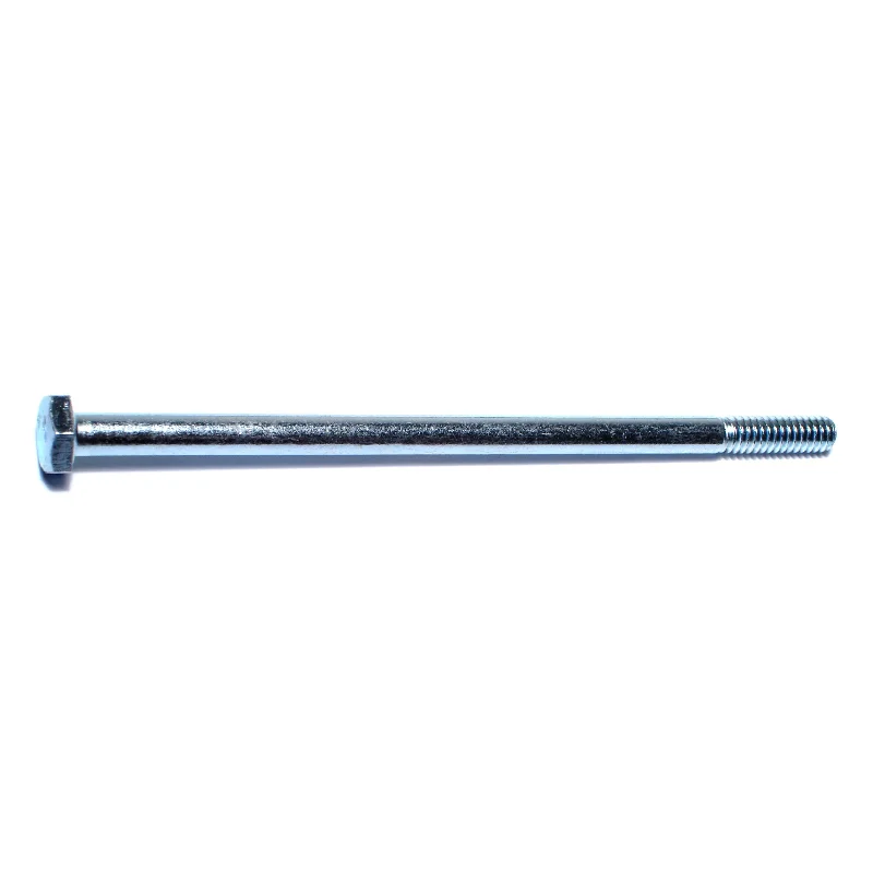 Bolts with various head types for different uses-1/4"-20 x 5" Zinc Plated Grade 2 / A307 Steel Coarse Thread Hex Bolts