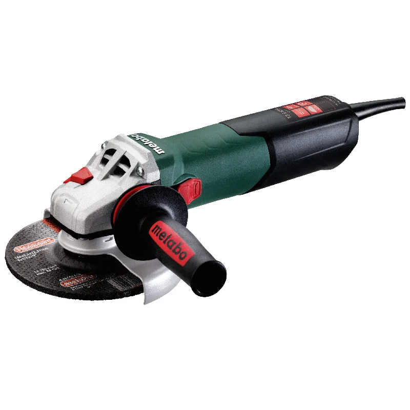 Cordless angle grinders with variable speed control for different materials-Metabo WE 15-150 Quick 6" 13.5 Amp Angle Grinder - 600464420