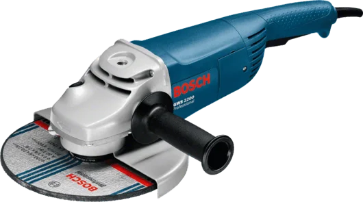 Angle grinders with a powerful motor for fast results-Bosch Angle Grinder, 230mm, 2200W, GWS2200-230H Professional