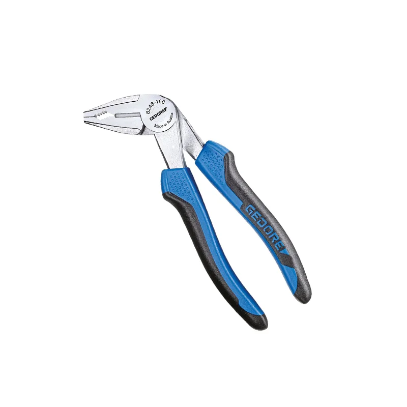 Pliers with built-in wire stripping capabilities-GEDORE 8248-160 JC Combination Pliers, Angled, 160 mm