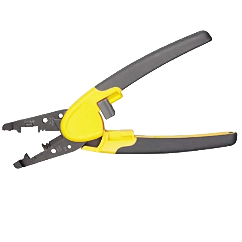 Angle grinders with a powerful motor for fast results-Wire cutters with long handles for added leverage-Ideal 45-718 6-14 Solid/8-16 Stranded AWG Kinetic Super T-Stripper