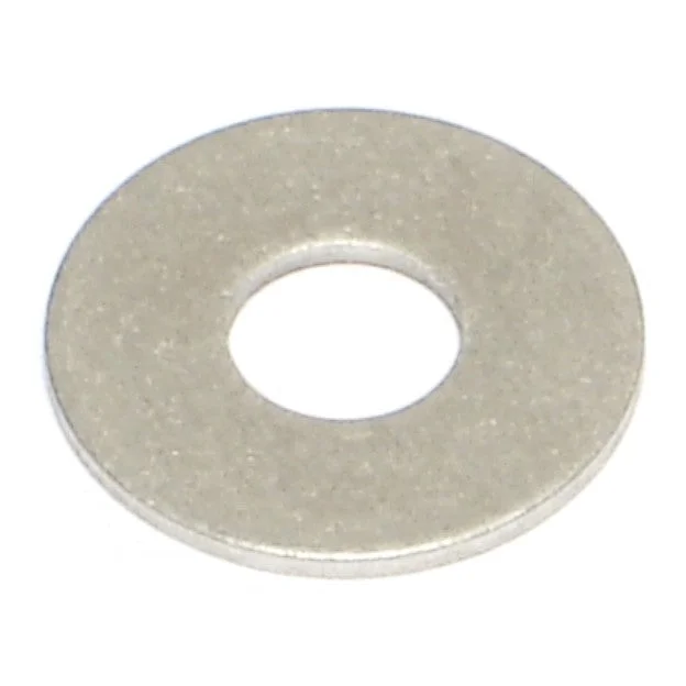 Washers for heavy equipment and industrial applications-1/4" x 9/32" x 5/8" Aluminum Flat Washers (48 pcs.)