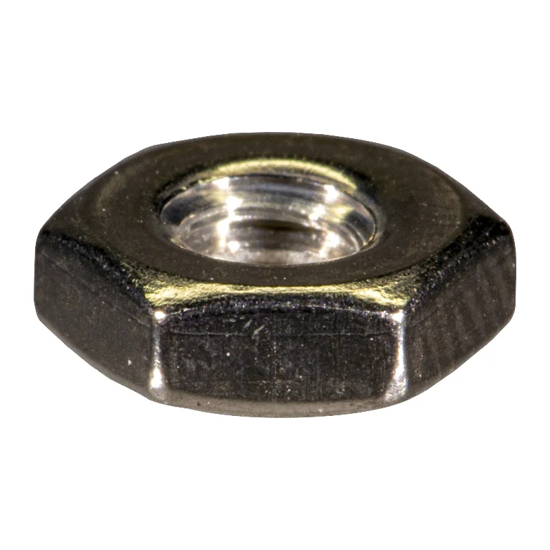 Dome-style nuts for smooth finishes-#10-24 316 Stainless Steel Coarse Thread Hex Nuts