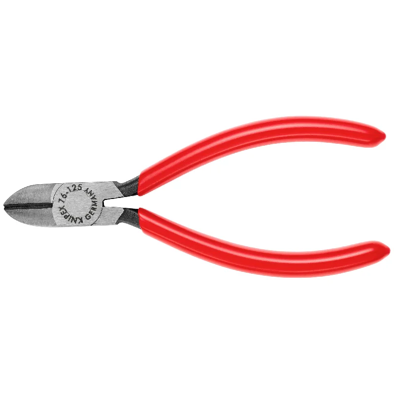 Insulated pliers for electrical work-Knipex 76 01 125 5" Diagonal Cutters