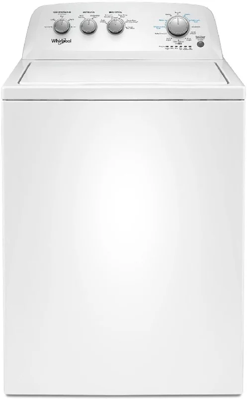 Custom-sized washers for unique applications-Whirlpool White Top-Load Washer (4.4 Cu. Ft. IEC) - WTW4855HW