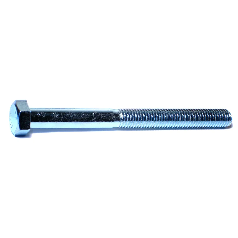 Bolts with nut and washer kits for complete fastening-5/8"-11 x 7" Zinc Plated Grade 2 / A307 Steel Coarse Thread Hex Bolts