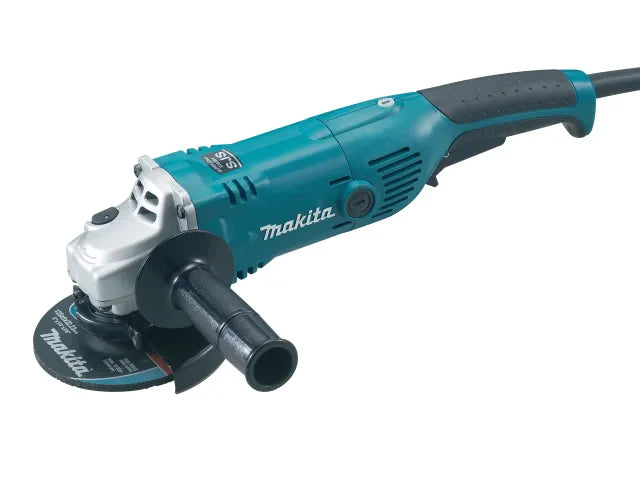 Angle grinders for cutting tiles and ceramics-Makita GA5021 125mm Paddle Switch Angle Grinder 1050W 240V