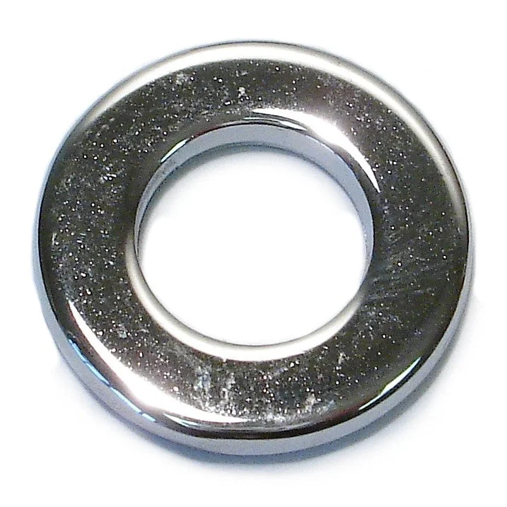 Washers for bolt and nut assemblies-7/16" x 15/32" x 59/64" Chrome Grade 2 SAE Extra Thick Washers (10 pcs.)