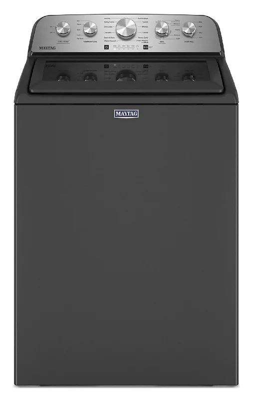 Washers for hydraulic systems-Maytag Volcano Black Top Load Washer (5.5 Cu Ft) - MVW5430PBK