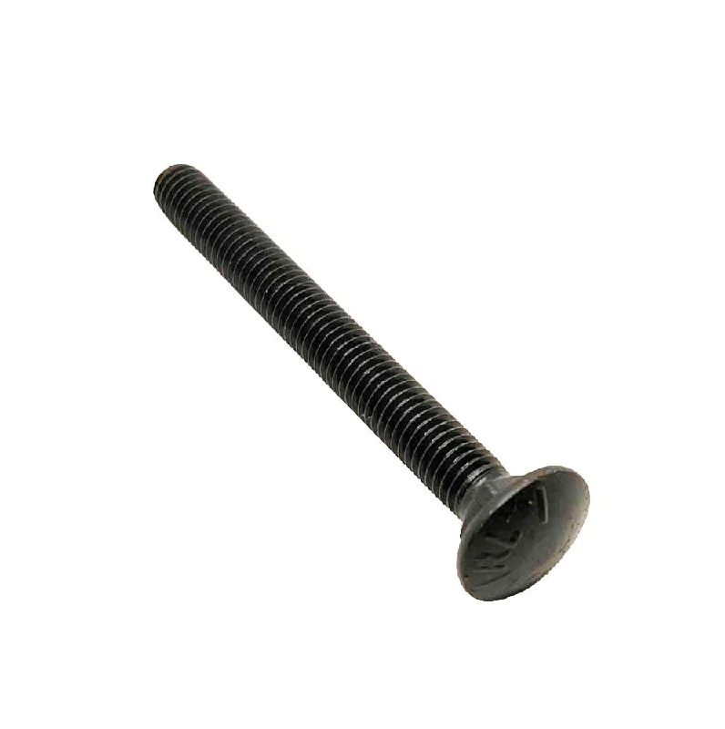 Bolts with anti-loosening features for security-3/8-16 X 3-1/2in UNC Grade 5 Full Thread Carriage Bolt Plain Finish