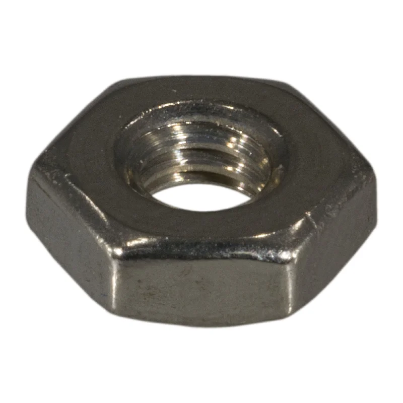 Nylon lock nuts for added security-#8-32 18-8 Stainless Steel Coarse Thread Hex Nuts