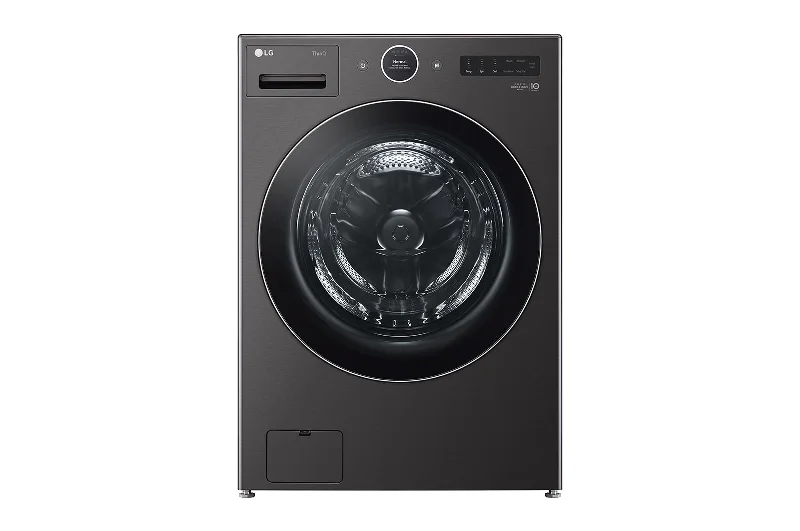 Belleville washers for spring tension applications-LG Black Steel 5.8 cu. ft. Front Load Washer with AI DD™ 2.0 and LCD Knob - WM6700HBA