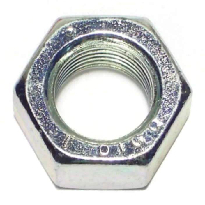 Self-locking nuts for high-vibration environments-1/2"-20 Plain Steel Fine Thread Left Hand Hex Nuts