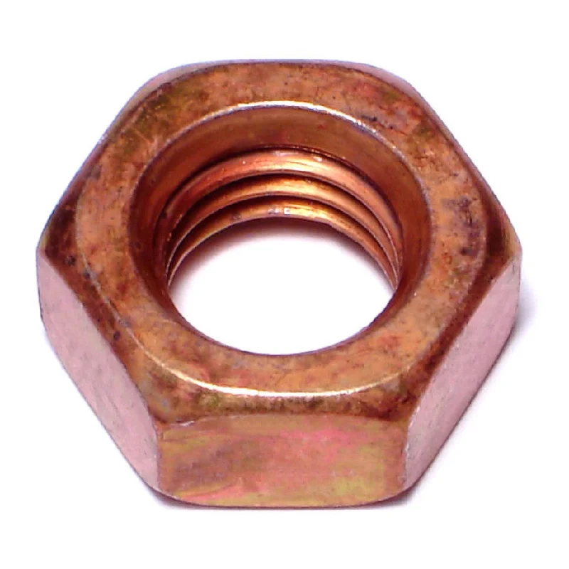 Locking nuts for structural steel projects-14mm-2.0 Zinc Plated Class 8 Steel Coarse Thread Hex Nuts (103 pcs.)