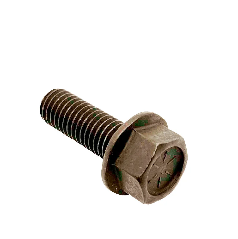 Carriage bolts with square necks for secure fastening-1/2-13 X 1-1/2in UNC Grade 8 Flange Bolt Phosphorus Oil