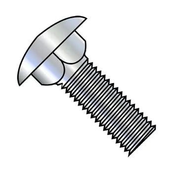 Bolts for electrical wiring installations-JFAST 3114C - 5/16-18X7/8  Carriage Bolt Fully Threaded Zinc, Case Quantity: 
1,000