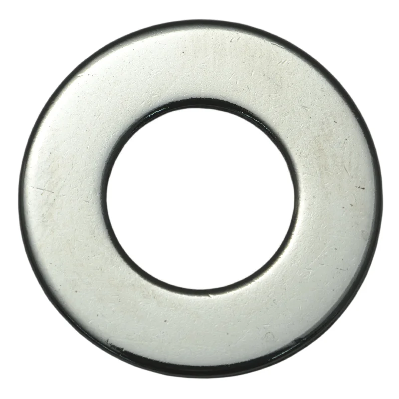 Washers for insulating wires and cables-7/16" x 15/32" x 59/64" Chrome Grade 2 SAE Flat Washers (10 pcs.)