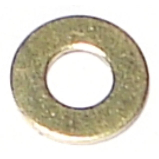 Washer sets for DIY projects-#6 x 9/64" x 5/16" Brass S Pattern Flat Washers