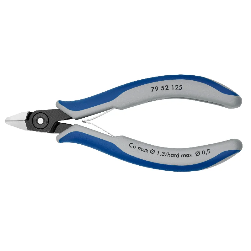 Compact pliers for electronic and microelectronic work-Knipex 79 52 125 5" Electronics Diagonal Cutters