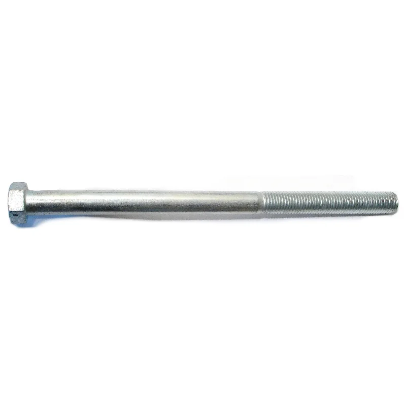 Bolts with locking nuts for extra security-1"-8 x 16" Zinc Plated Grade 2 / A307 Steel Coarse Thread Hex Bolts